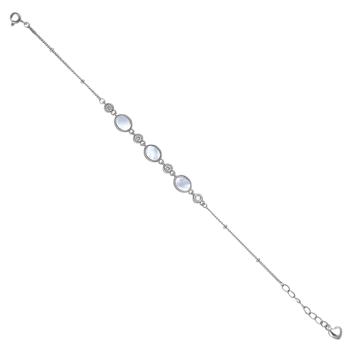 White Mirage Mother Of Pearl Bracelet