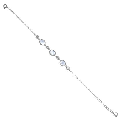White Mirage Mother Of Pearl Bracelet